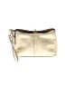 Coach 100% Leather Gold Leather Wristlet One size - photo 1