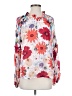 Fate Floral White 3/4 Sleeve Blouse Size S - photo 1