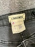 L'Agence Solid Black Jeans Size 28 waist - photo 4