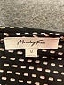 Monday Fun 100% Polyester Polka Dots Black Short Sleeve Blouse Size M - photo 7