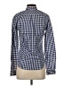 UNTUCKit 100% Cotton Checkered-gingham Blue Long Sleeve Button-Down Shirt Size 0 - photo 2