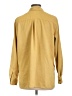 Chico's Design 100% Polyester Solid Yellow Long Sleeve Blouse Size Lg (2) - photo 2
