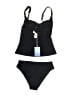 Cupshe Graphic Black Two Piece Swimsuit Size XS - photo 2