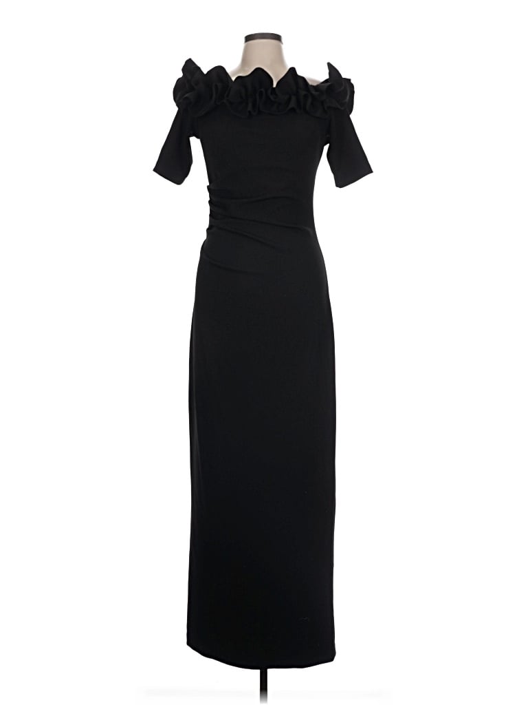 Pre-owned Xscape Cocktail Dress In Black