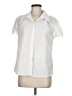 Unbranded 100% Polyester Ivory Short Sleeve Blouse Size M - photo 1