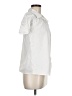 Unbranded 100% Polyester Ivory Short Sleeve Blouse Size M - photo 4