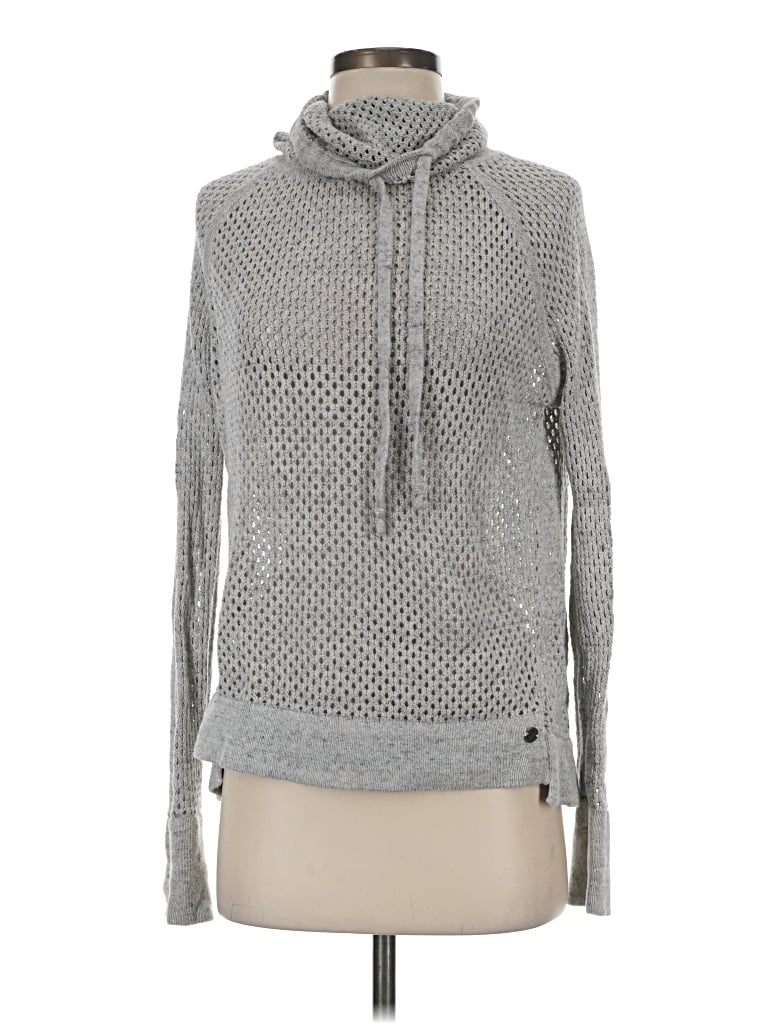 Pre-owned Prana Turtleneck Sweater In Gray