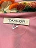 Taylor 100% Polyester Floral Pink Cocktail Dress Size 8 - photo 7