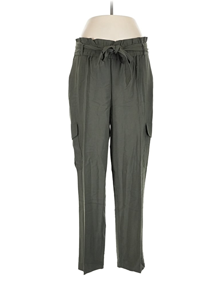 Pre-owned Ann Taylor Loft Cargo Pants In Green