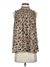 Maeve 100% Polyester Floral Ivory Sleeveless Blouse Size 0 - photo 1