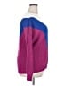 Time and Tru Color Block Purple Pullover Sweater Size XXL - photo 4