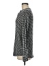 Soft Joie Houndstooth Black Long Sleeve Blouse Size M - photo 5