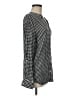 Soft Joie Houndstooth Black Long Sleeve Blouse Size M - photo 4
