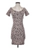 Guess Animal Print Tan Casual Dress Size XS - photo 1