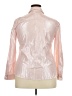 Ruby Rd. Metallic Pink 3/4 Sleeve Button-Down Shirt Size 18 - photo 2