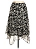 Charter Club Paisley Black Formal Skirt Size 6 Petite - photo 1