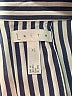 Leith Stripes Blue Long Sleeve Button-Down Shirt Size XS - photo 7