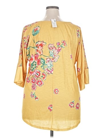 Avenue 3/4 Sleeve Blouse (view 2)