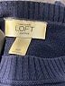 Ann Taylor LOFT Outlet Blue Wool Pullover Sweater Size M (petite) - photo 7