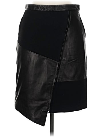 Tibi Faux Leather Skirt (view 1)