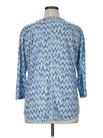 L.L.Bean 3/4 Sleeve Blouse (view 2)