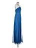 Lovely 100% Polyester Blue Cocktail Dress Size 4 - photo 4