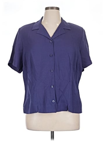 Sag Harbor Short Sleeve Blouse (view 1)