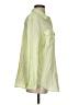 Chico's Color Block Green 3/4 Sleeve Button-Down Shirt Size S - photo 4