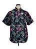 Assorted Brands Tropical Pink Short Sleeve Button-Down Shirt Size XL - photo 1