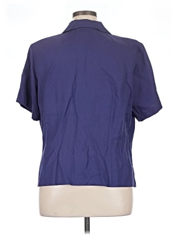 Sag Harbor Short Sleeve Blouse (view 2)