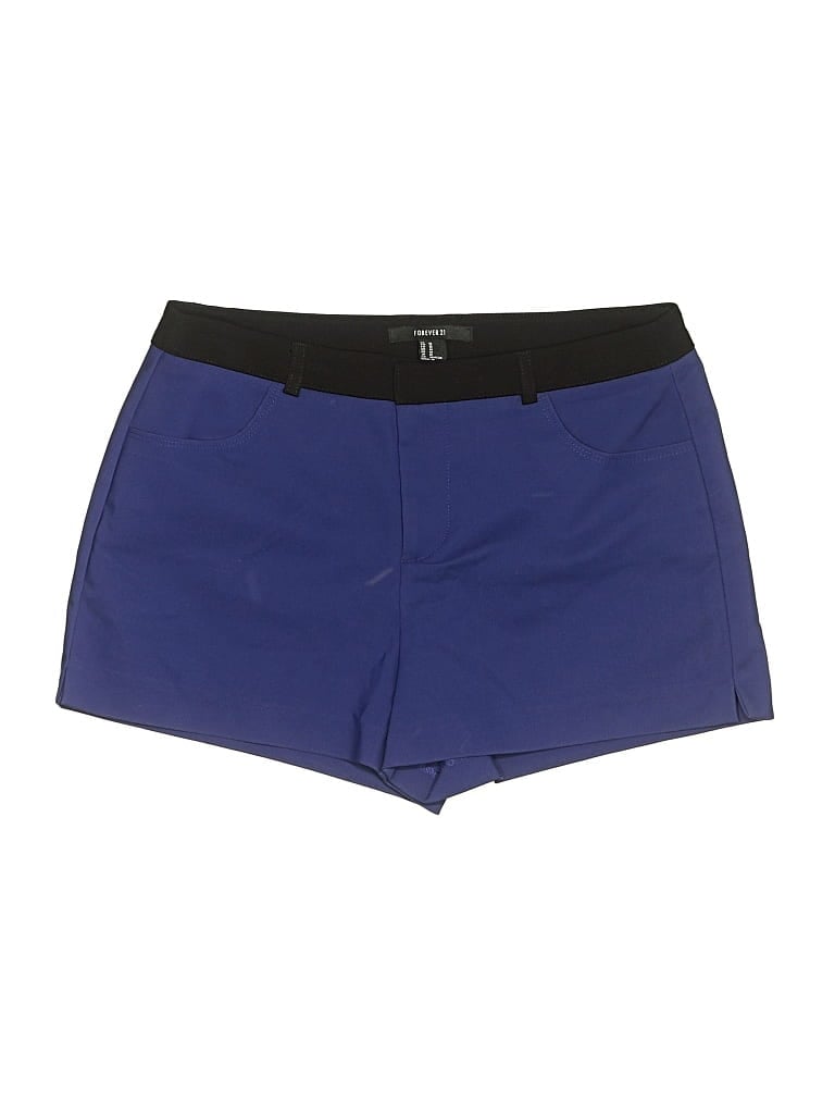Pre-owned Forever 21 Athletic Shorts In Blue