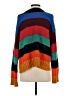 Urban Outfitters 100% Acrylic Color Block Orange Pullover Sweater Size S - photo 2