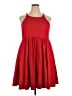 Torrid Solid Red Casual Dress Size 4X (estimated) - photo 1
