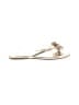 Assorted Brands Gold Flip Flops Size 11 - photo 1