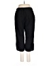 Unbranded 100% Cotton Solid Black Active Pants Size M - photo 2