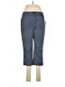 Talbots Polka Dots Blue Casual Pants Size 8 (petite) - photo 1