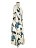 Assorted Brands 100% Polyester Print Ivory Casual Dress Size XL - photo 4