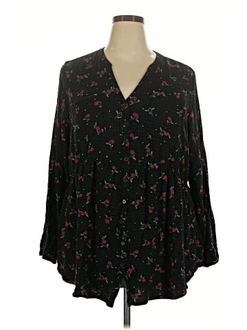 Torrid Long Sleeve Blouse (view 1)