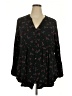 Torrid Black Long Sleeve Blouse Size 3X Plus (3) - photo 1