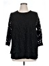 J.Jill Black 3/4 Sleeve Top Size XL - photo 1