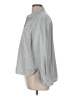 Lee 100% Cotton Stripes Gray Long Sleeve Button-Down Shirt Size M - photo 5