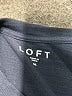 Ann Taylor LOFT 100% Cotton Blue Pullover Sweater Size M - photo 7