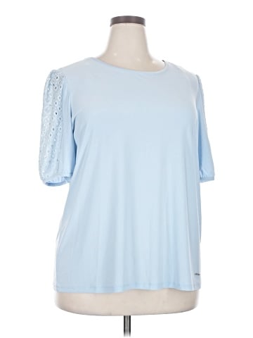 Anne Klein Short Sleeve Top (view 1)