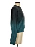 Socialite Color Block Teal Pullover Sweater Size S - photo 4