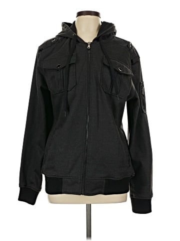 Foreign Exchange Zip Up Hoodie (view 1)