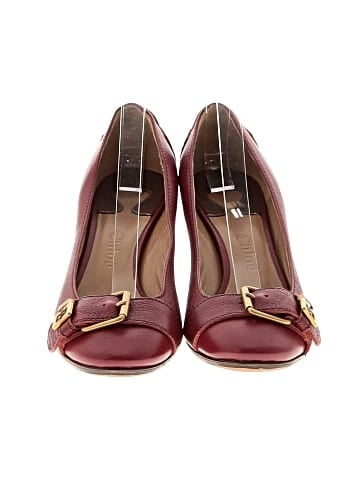 Chloé Leather Wedges (view 2)