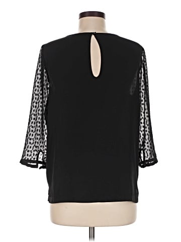 Hinge 3/4 Sleeve Blouse (view 2)