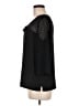 Hinge 100% Polyester Black 3/4 Sleeve Blouse Size M - photo 5