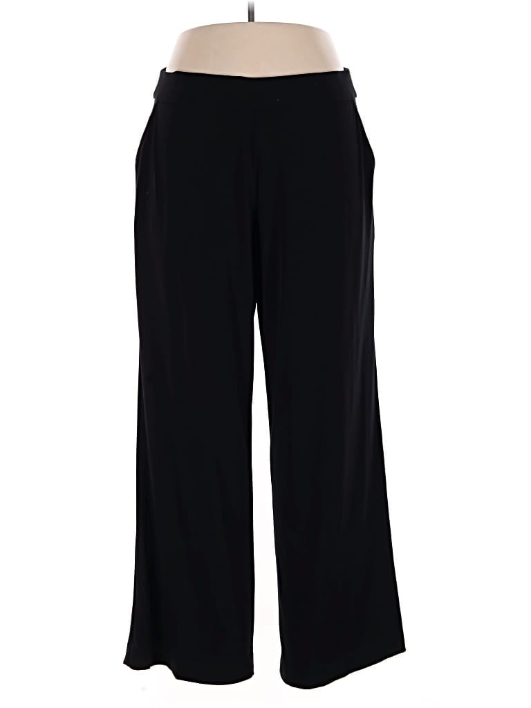 Pre-owned Lane Bryant Casual Pants In Black
