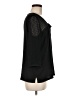 Hinge 100% Polyester Black 3/4 Sleeve Blouse Size M - photo 4